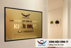 Thiết Kế, Gia Công và Lắp Đặt Bảng Hiệu Công Ty Bằng Inox Ăn Mòn: Sự Kết Hợp Giữa Độ Bền và Thẩm Mỹ