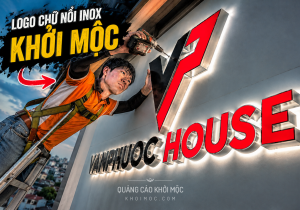 Làm hộp đèn LED ma trận P3 ngoài trời tại Gò Vấp phòng khám Đông Y | Khởi Mộc
