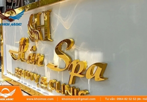 Font chữ đẹp cho bảng hiệu chữ nổi inox 2á