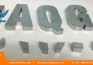 Chữ Nhôm Là Gì  Gia Công Chữ Nhôm Bao Nhiêu Tiền  1 6s