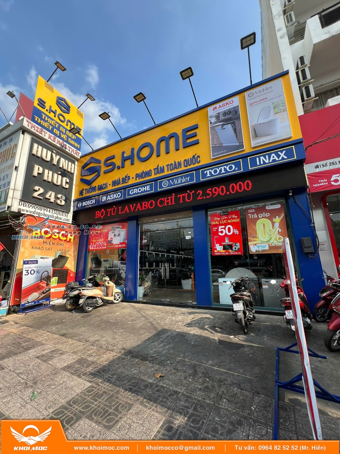 Thi Công Bảng Hiệu Mica Chữ Nổi Cho Cửa Hàng Nội Thất S Home 2025 (1)