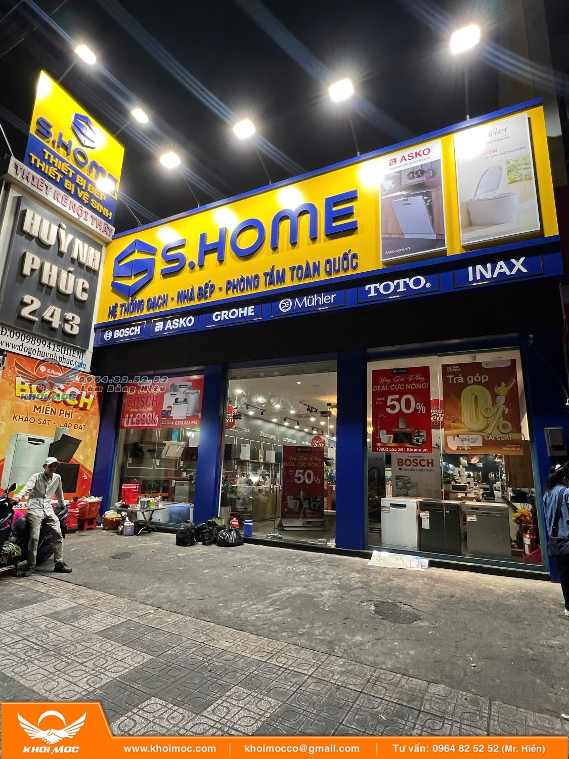 Thi Công Bảng Hiệu Mica Chữ Nổi Cho Cửa Hàng Nội Thất S Home 2025 (7)