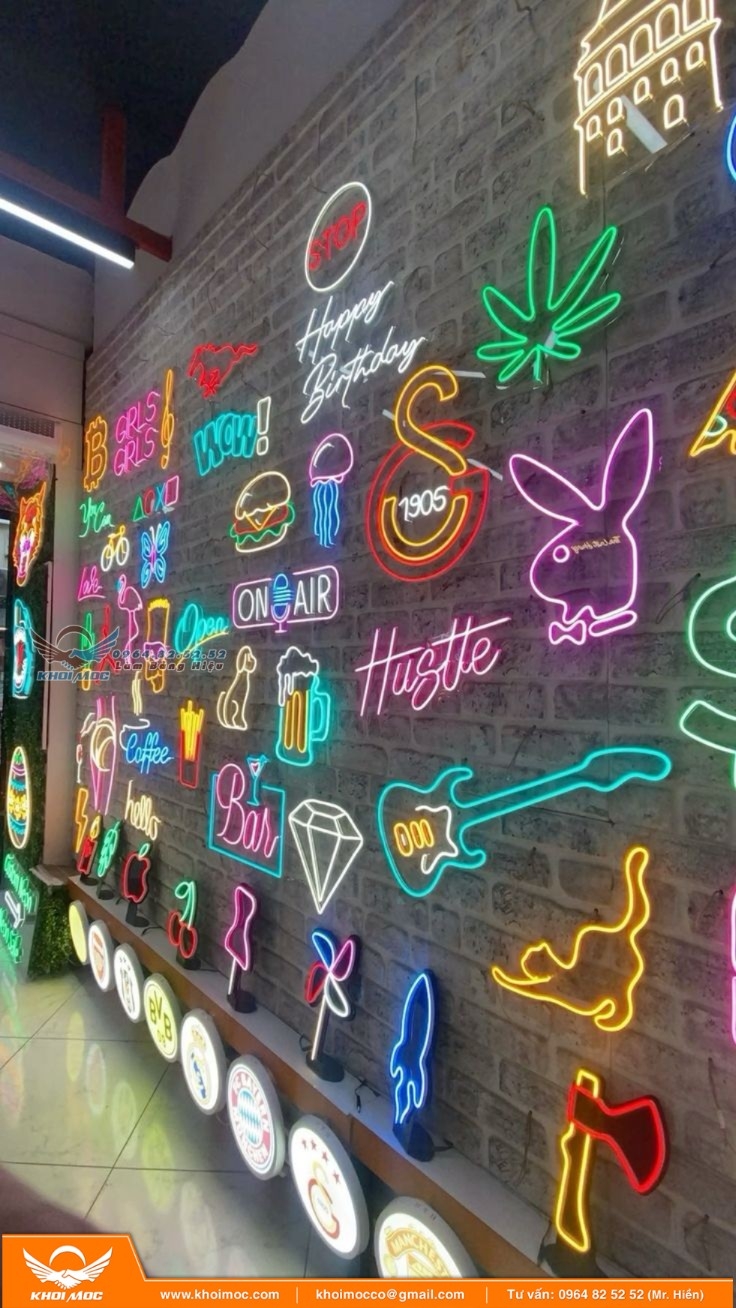 Thi Công Chữ Led Trang Trí Checkin Cho Quán (4)