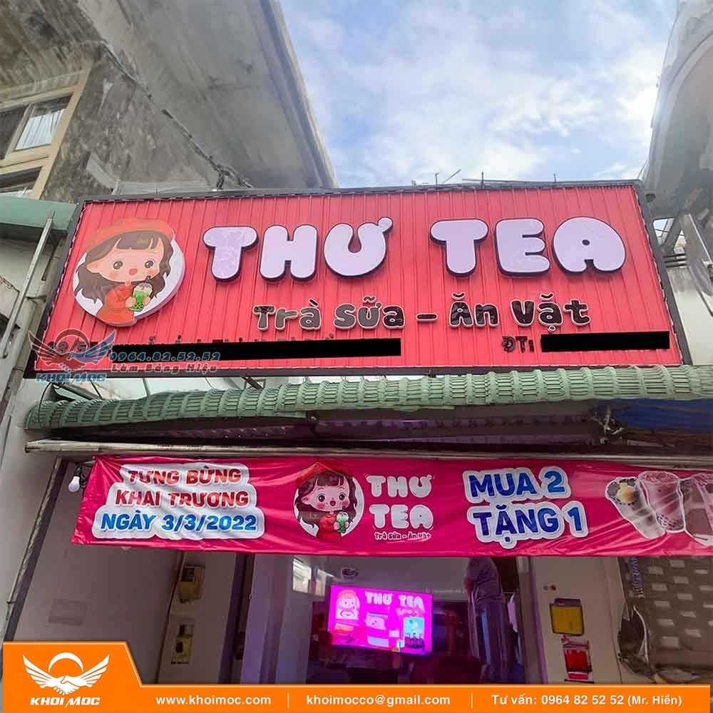 Bảng Hiệu Ăn Vặt Đẹp Giá Rẻ Thiết Kế 6s2 06a