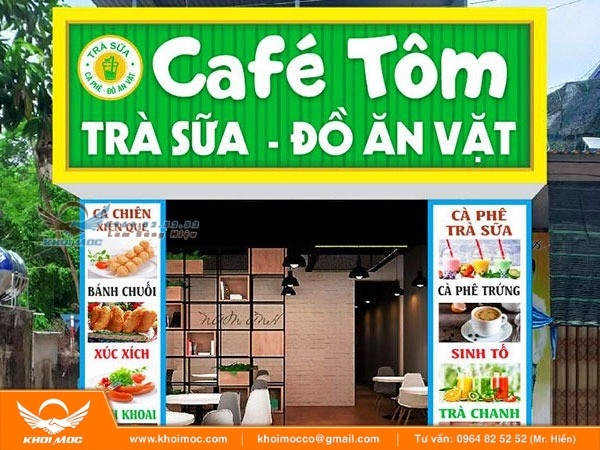 Bảng Hiệu Ăn Vặt Đẹp Giá Rẻ Thiết Kế 6s2 61ad
