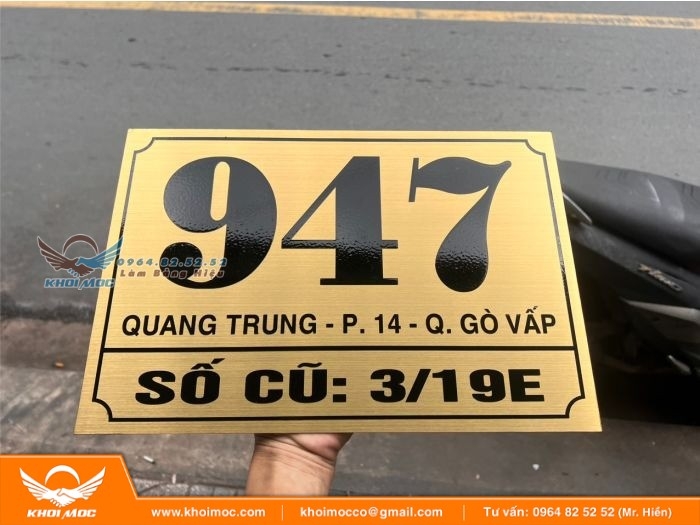 inox ăn mòn bảng số nhà Xu Hướng Bảng Số Nhà Inox Ăn Mòn 202526 2aas