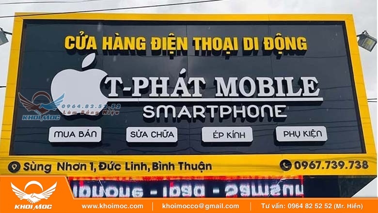 bảng hiệu điện thoại 026as2
