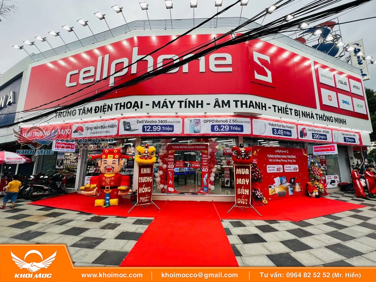 bảng hiệu điện thoại 062a6as