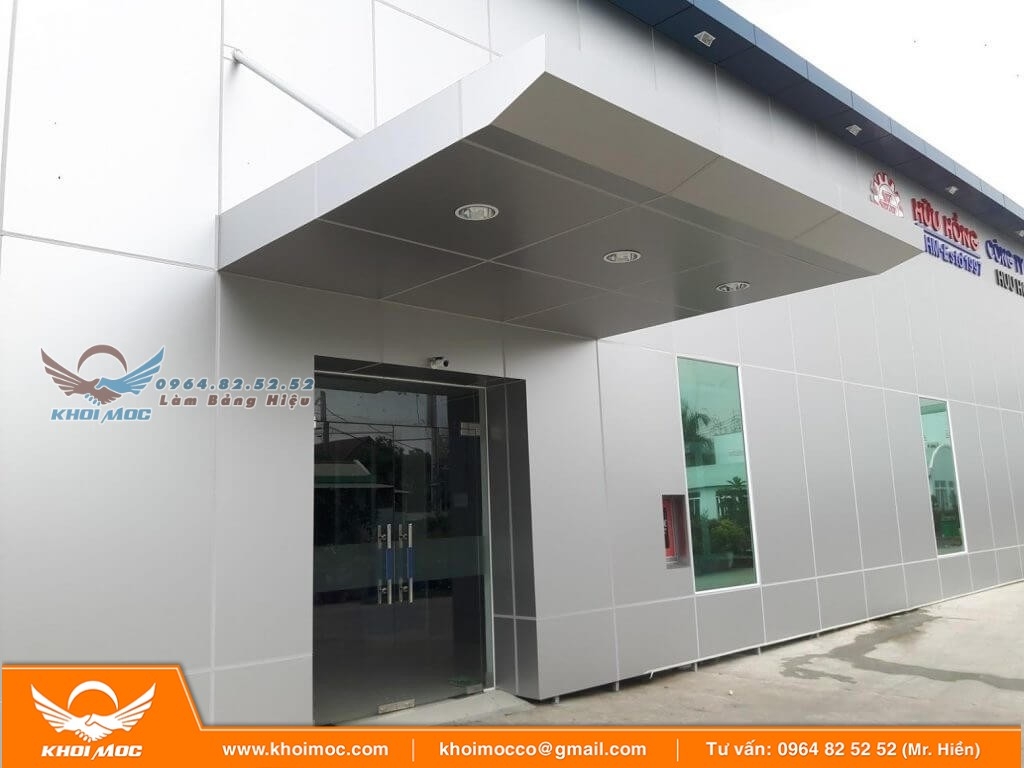 Ốp Alu Mái Sảnh Giải Pháp Hiện Đại Cho Kiến Trúc s 96s
