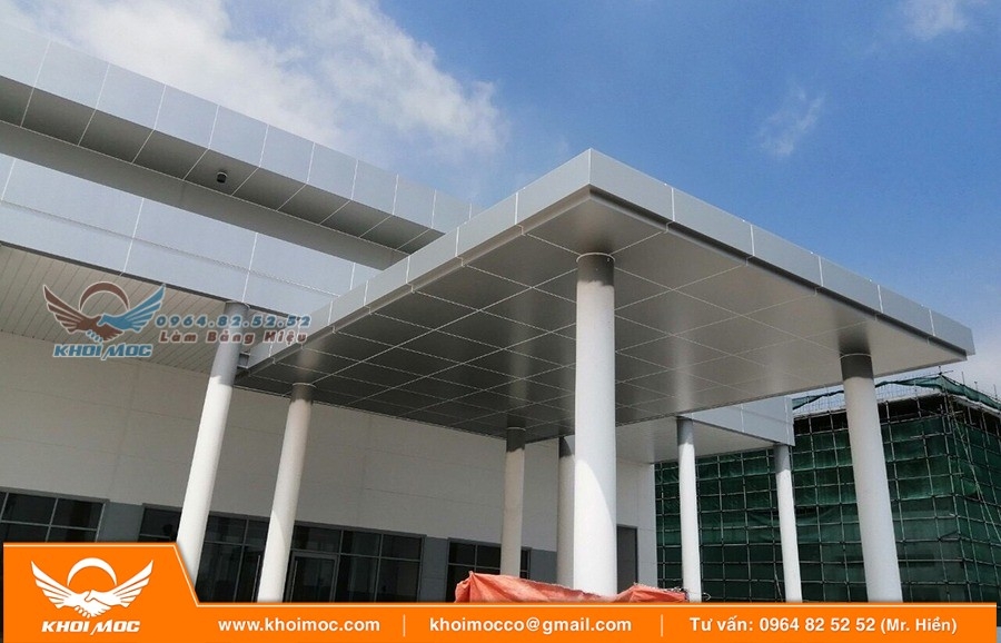 Ốp Alu Mái Sảnh Giải Pháp Hiện Đại Cho Kiến Trúc s