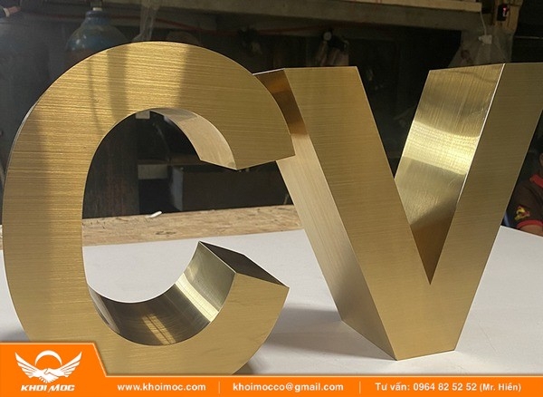 Ứng Dụng CNC Chữ Inox Trong Quảng Cáo 6s