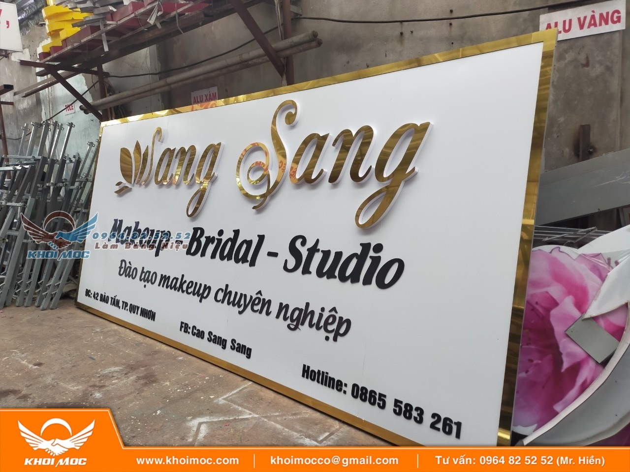 Biển Alu Cho Shop Quần Áo 15a2âs