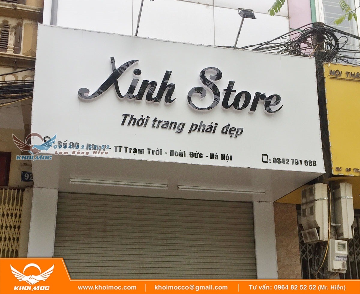 Biển Alu Cho Shop Quần Áo 6a2á6á