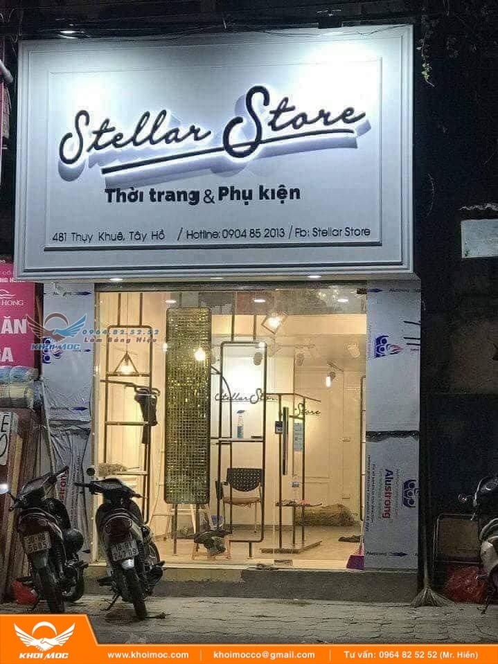 Biển Alu Cho Shop Quần Áo 6a2s6á2á
