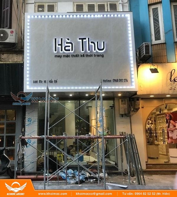 Biển Alu Cho Shop Quần Áo2 a6s2á6á