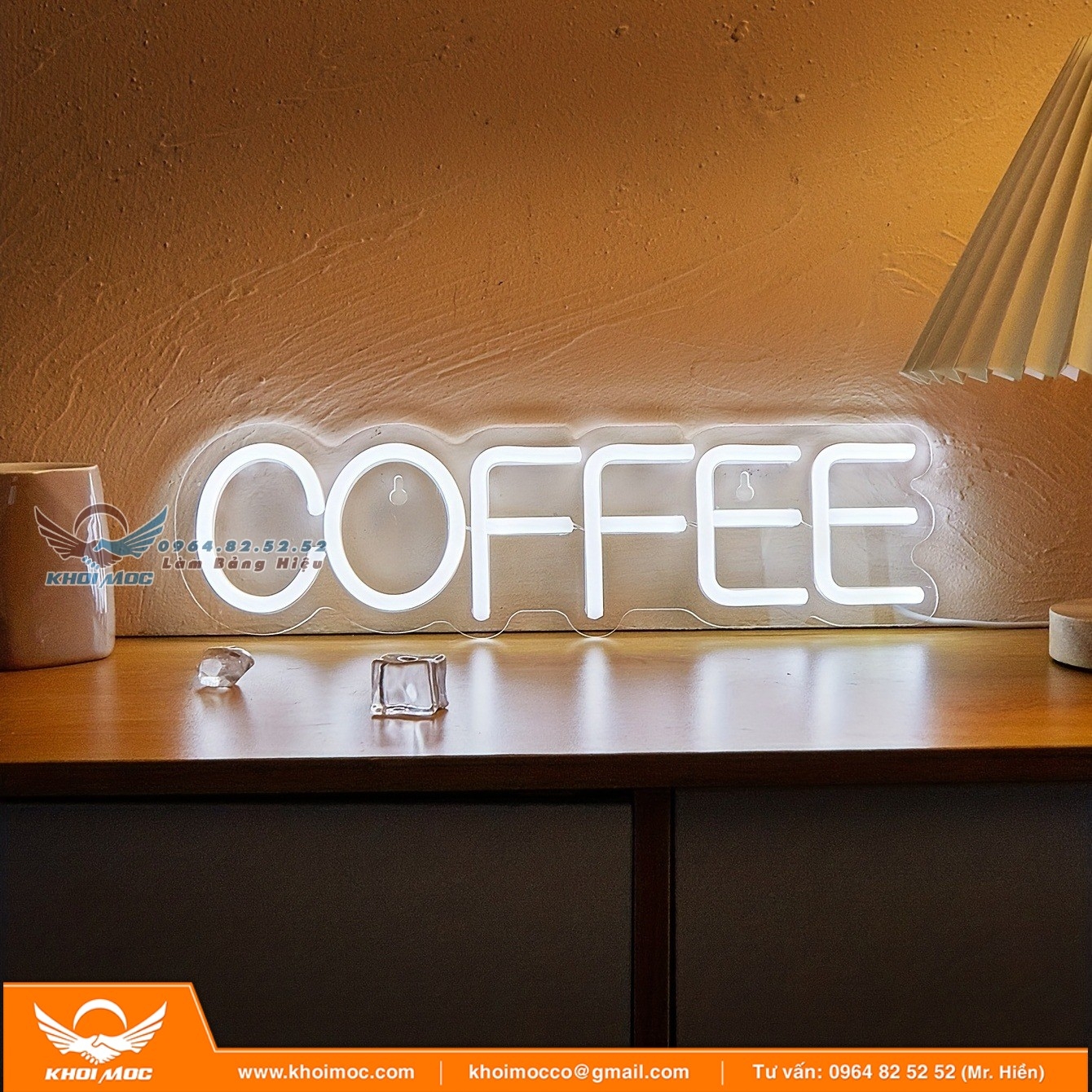 Lựa chọn biển neon biển hiệu cho quán cà phê6 6a2á