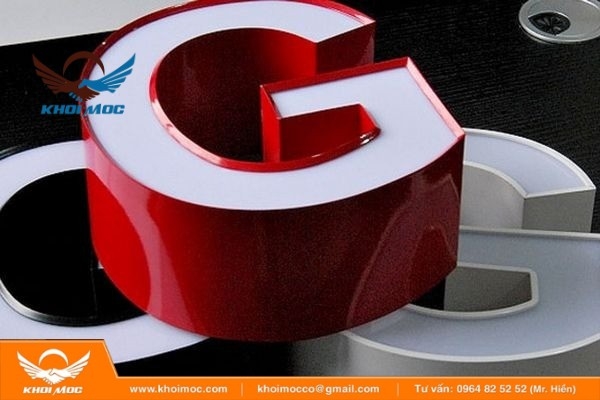 chữ Nhôm Hàn Quốc giá rẻ 2