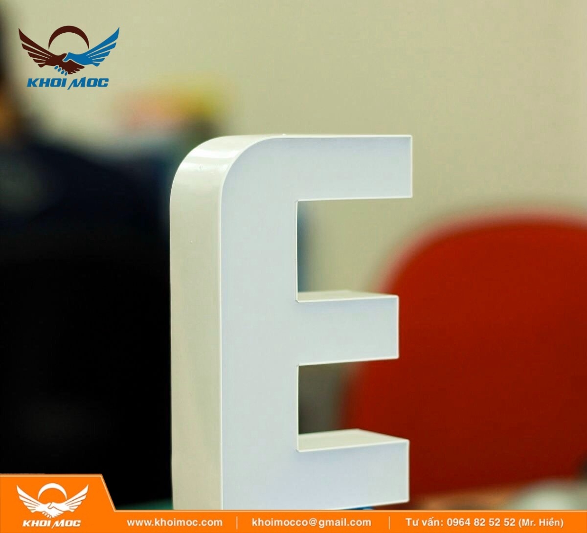 chữ nhôm Trung Quốc 1