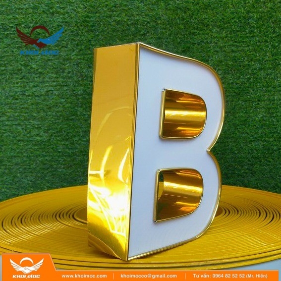 chữ nhôm Trung Quốc 3