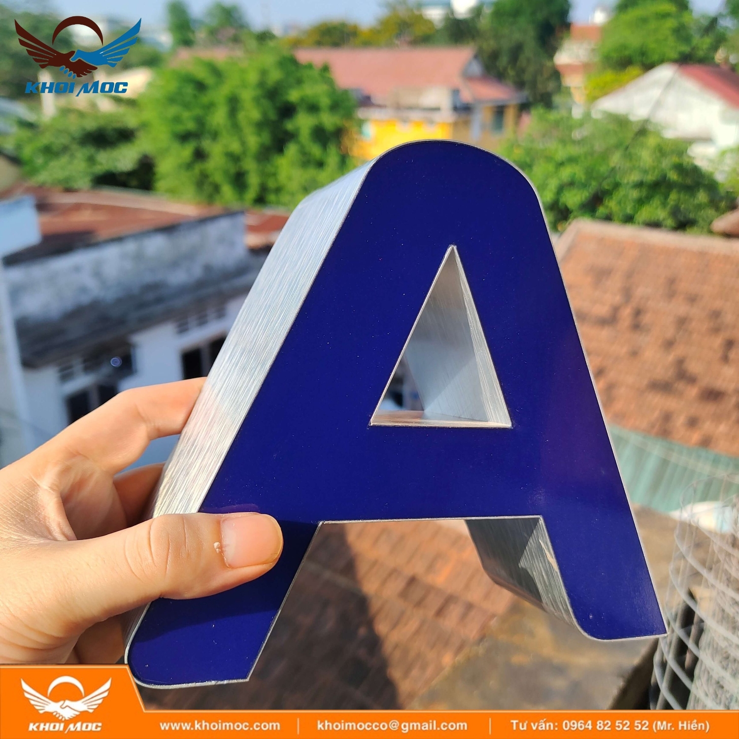 chữ nhôm Trung Quốc 5