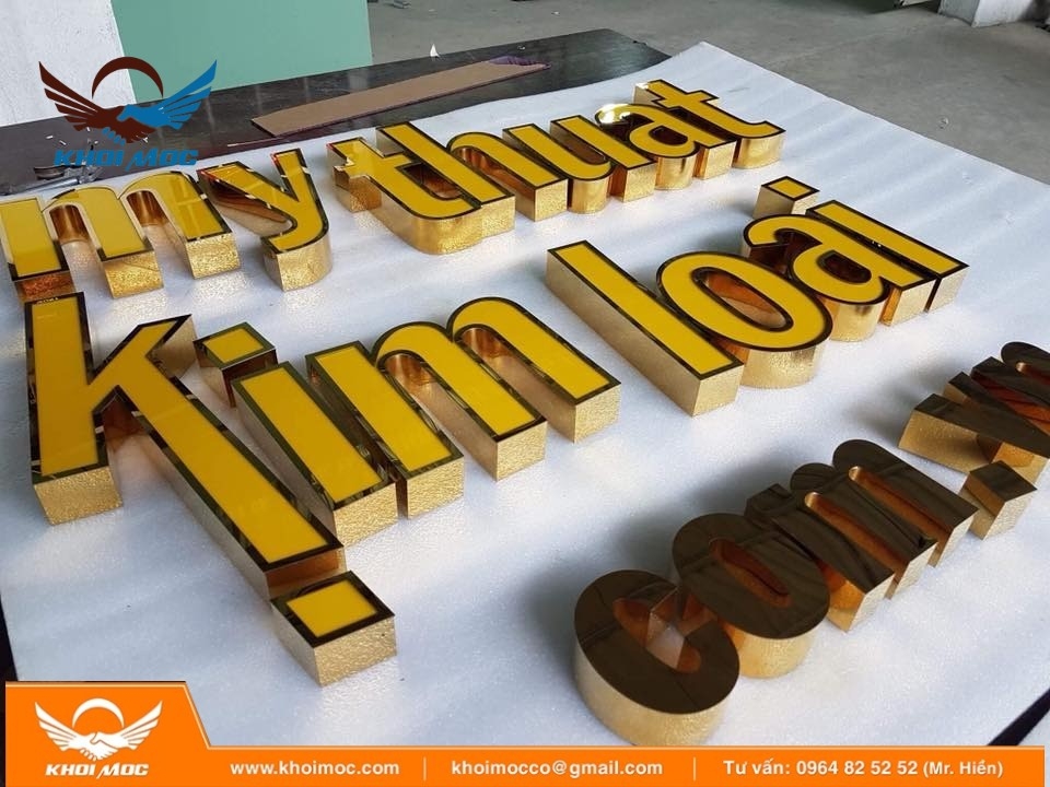 Chữ Nổi Inox Và Mica6 236s