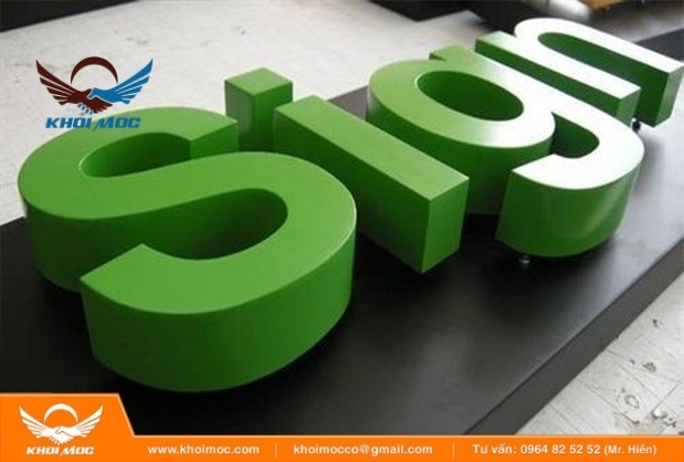 Chữ Nổi Inox Và Mica6 2s6s