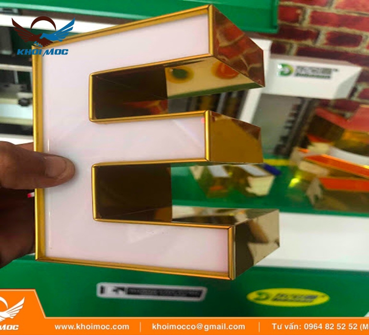 Địa chỉ gia công chữ nhôm giá rẻ Tại TP HCM 26ss