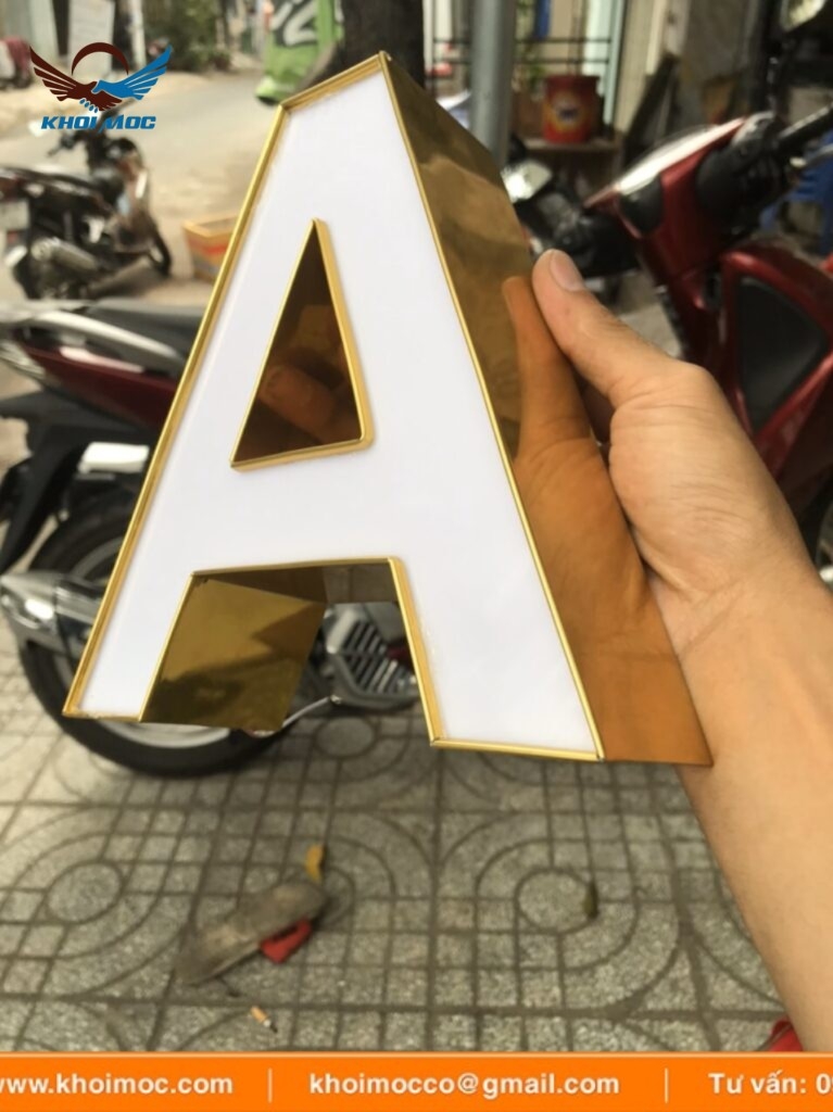 Địa chỉ gia công chữ nhôm giá rẻ Tại TP HCMĐịa chỉ gia công chữ nhôm giá rẻ Tại TP HCM
