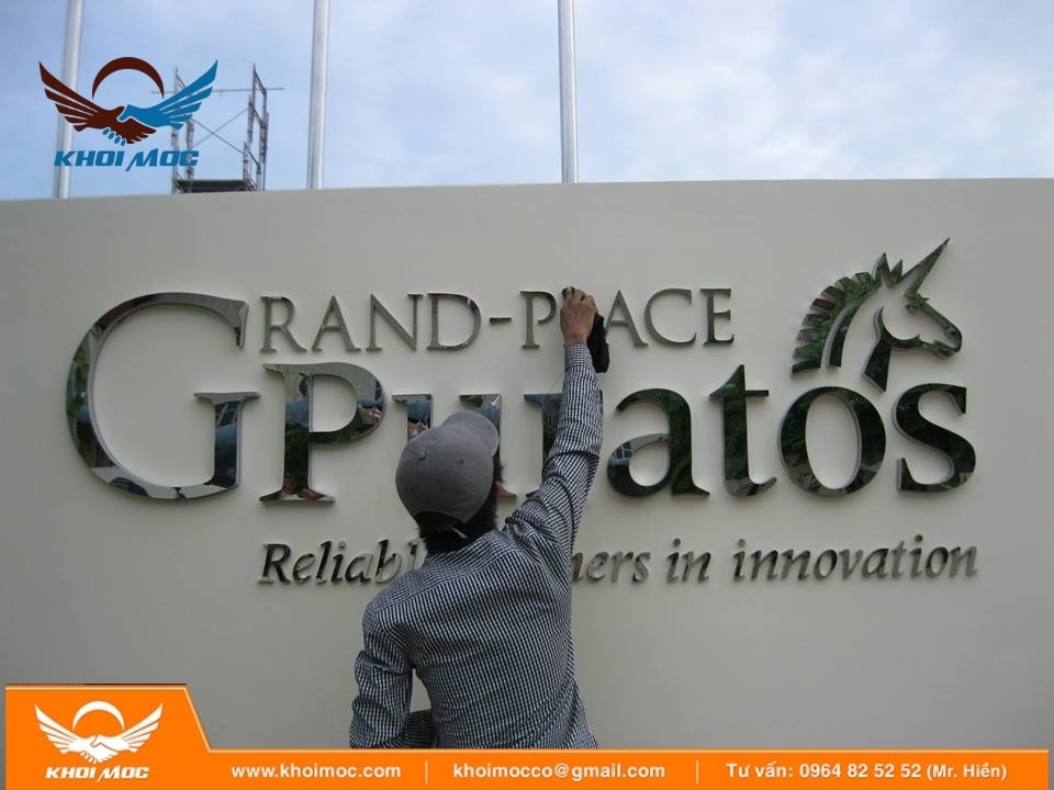 Font chữ đẹp cho bảng hiệu chữ nổi inox6 2ss