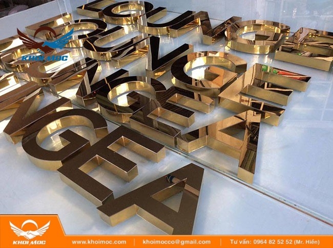 Font chữ đẹp cho bảng hiệu chữ nổi inox6sa