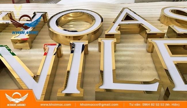 gia công chữ inox uy tin chat luong