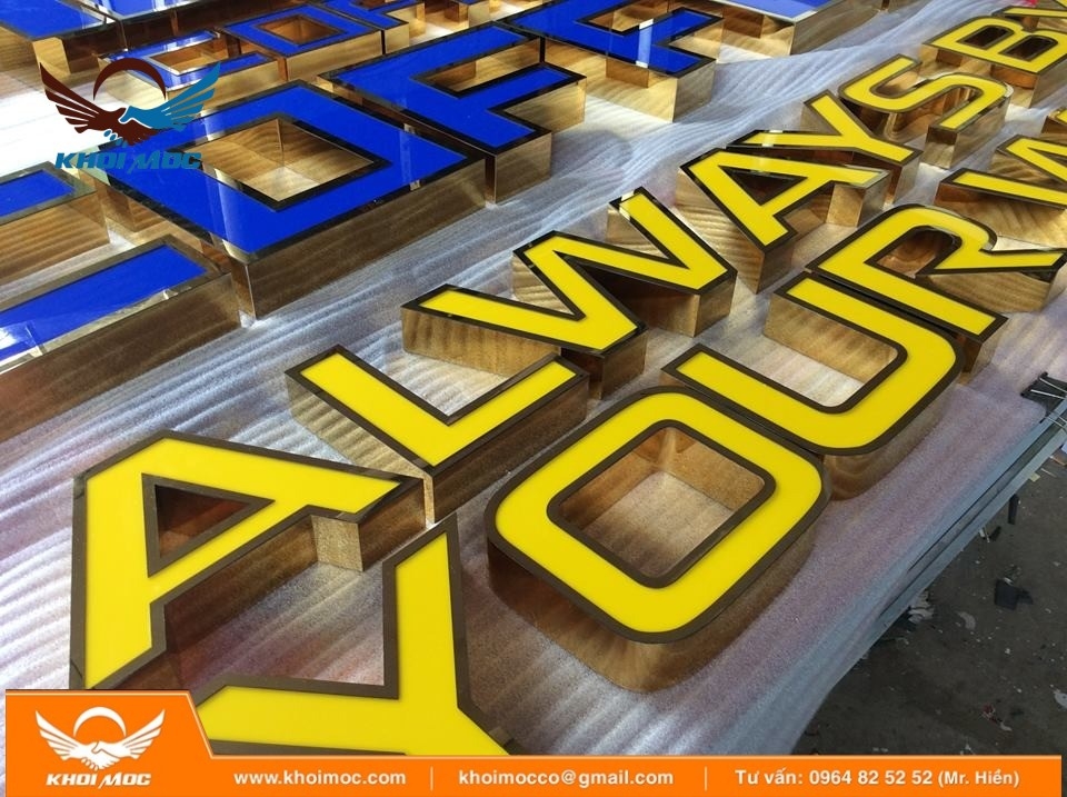gia cong gia công chữ inox