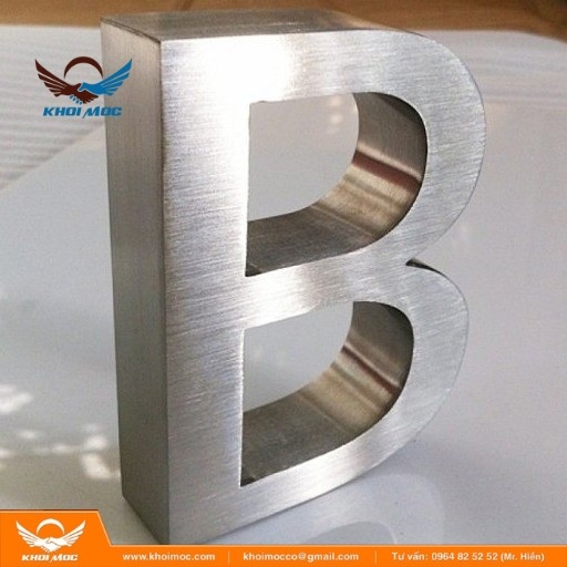 Lựa Chọn Chất Liệu Chữ Inox Phù Hợp a