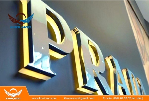 Màu Chữ Nổi Inoxs