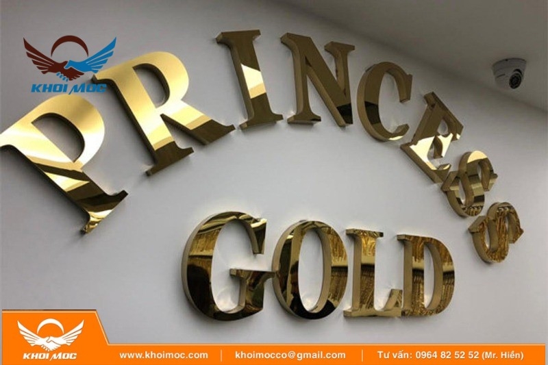Gia Công Chữ Inox Vàng Gương Tìm Hiểu 65436456